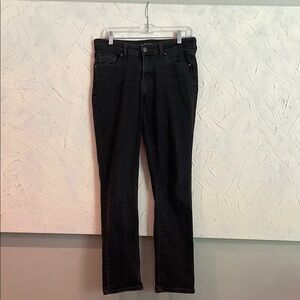 Levi's Black Straight Leg Jeans Solid Color